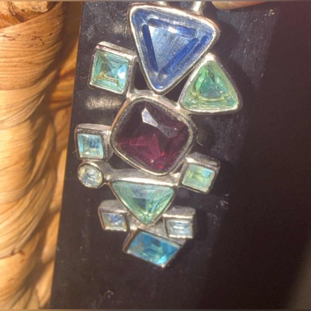 Leah Sophia 4 Piece Set Silver Multicolor Interch… - image 1